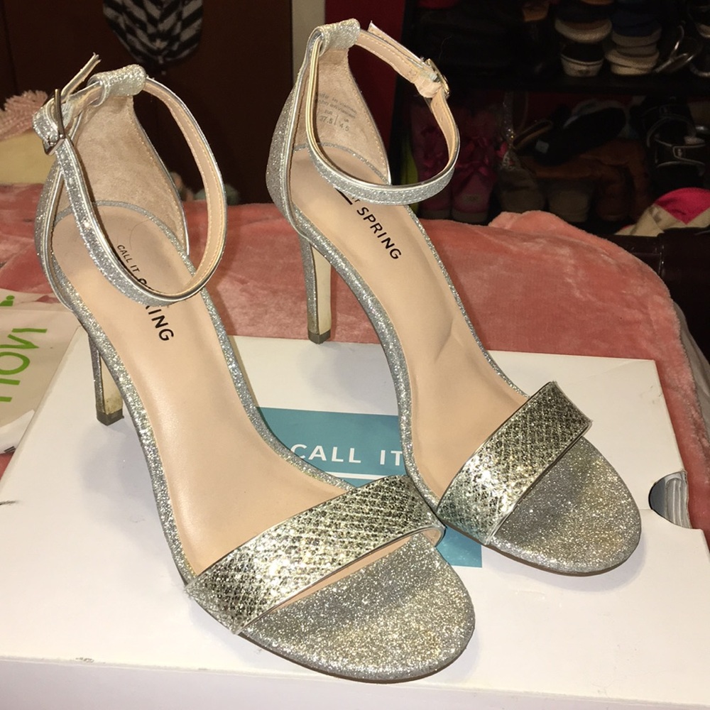 Cute sparkly heels